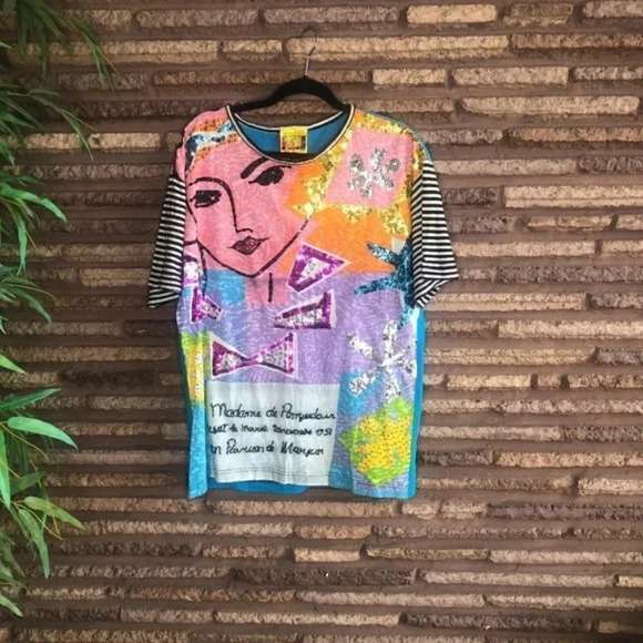 Joujou Embellished T Madame de Pompadour Matisse - Picture 1 of 8